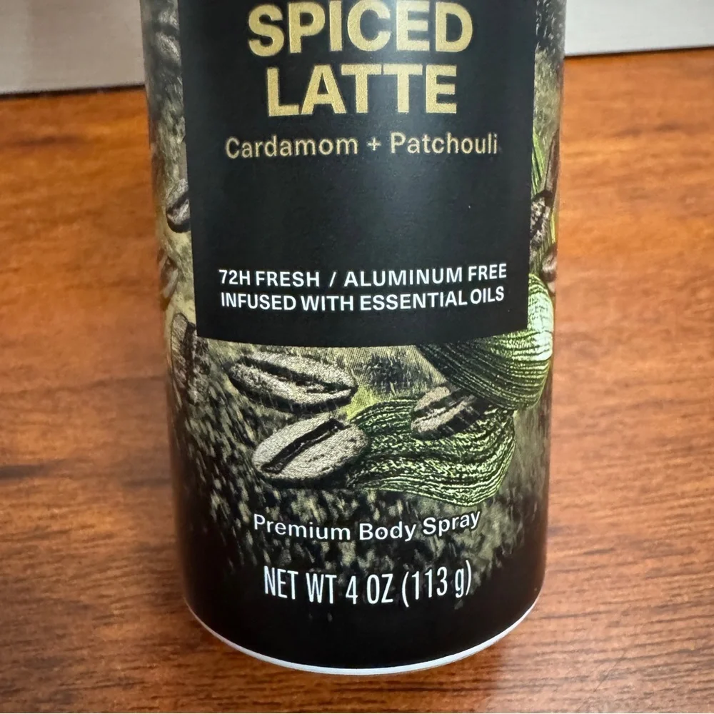 Axe Spiced Latte Cardamom Patchouli Premium Body Spray 4oz